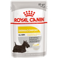 Корм для взрослых собак с повышенной чувствительностью кожи Royal Canin Dermacomfort Canine Adult, паштет, 85г